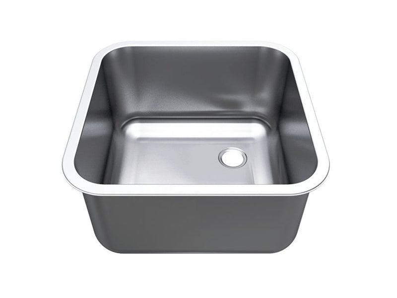 Stainless Steel Inset Square Catering Bowls