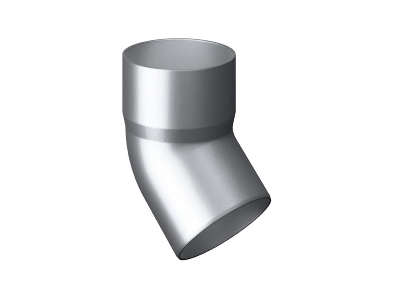 Rainwater 45 Deg. Bend - Steel Effect