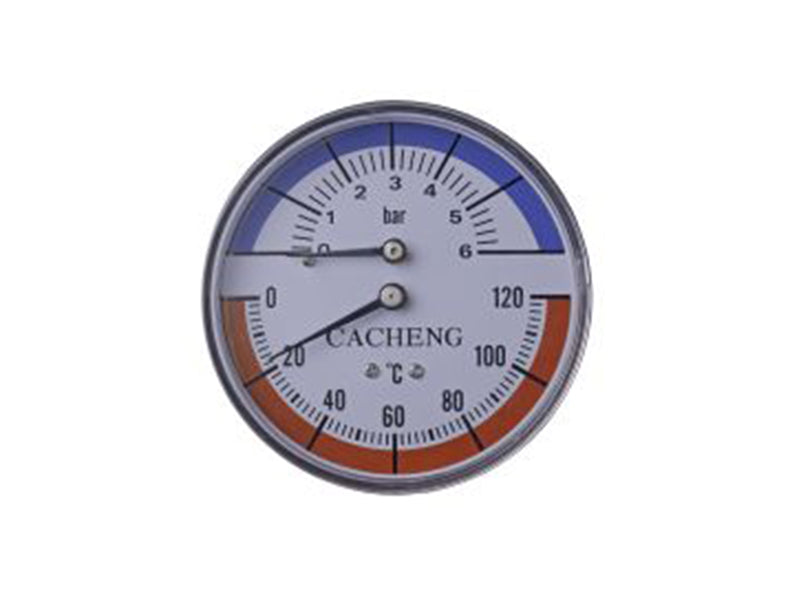 Back Inlet (Axial) Pressure & Temperature Gauges 80mm