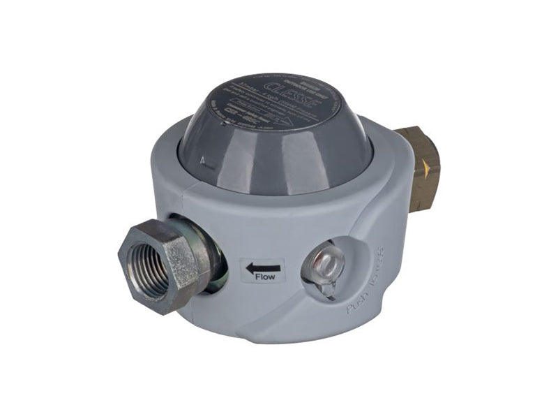 Clesse Single Stage Cylinder Regulator with Consumer Safety Reset & OPSO