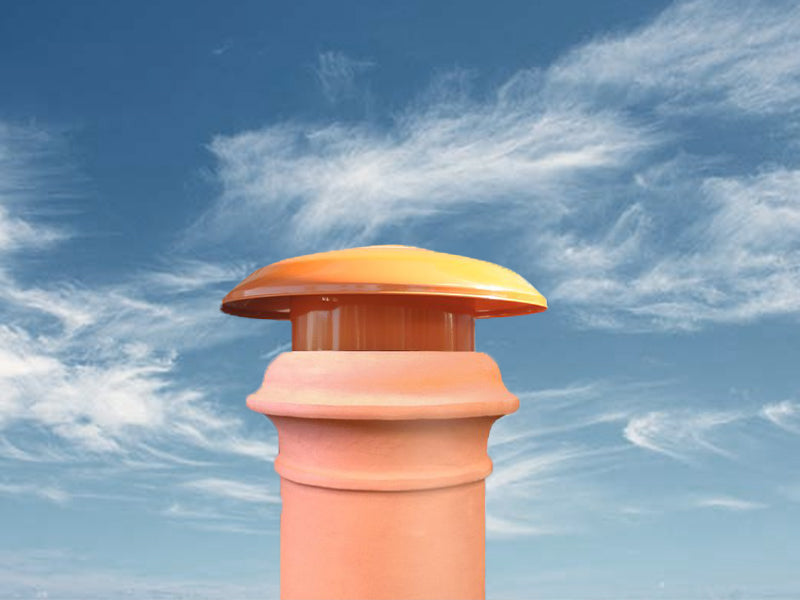 Chimney Ventilating Cap with Push Fit Fixing