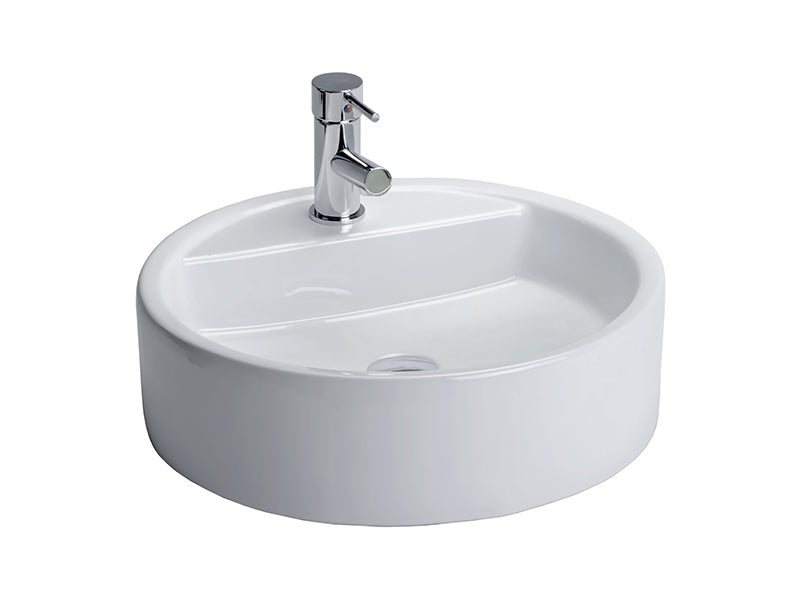 Carnation Countertop Round Basin