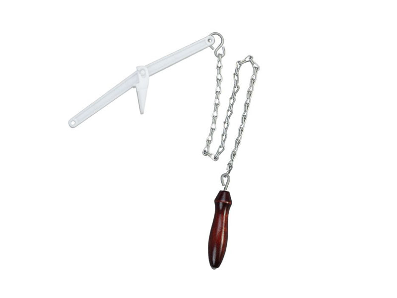 Concord Fulcrum Arm & Bracket High level Metal Chain with Wooden Pull