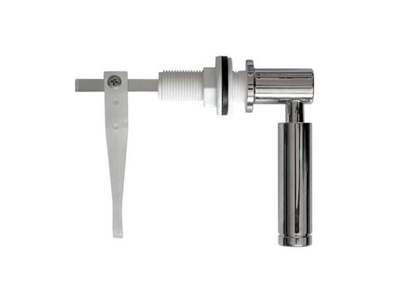 Contemporary Design Cistern Lever Set - Chrome Grip