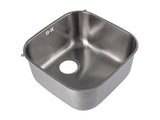 Crete 340mm x 400mm x 180mm S/Steel Undermount Sink Bowl