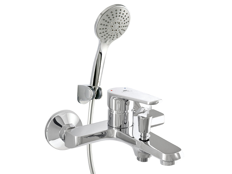 Rubineta DELI 10/K Bath/Shower Mixer - Chrome Finish