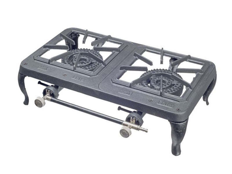 Double Cast Iron Gas Burners for Propane