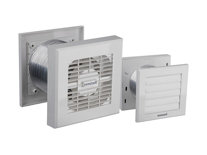 Ductaway Extractor Fan Kit with Pull Cord