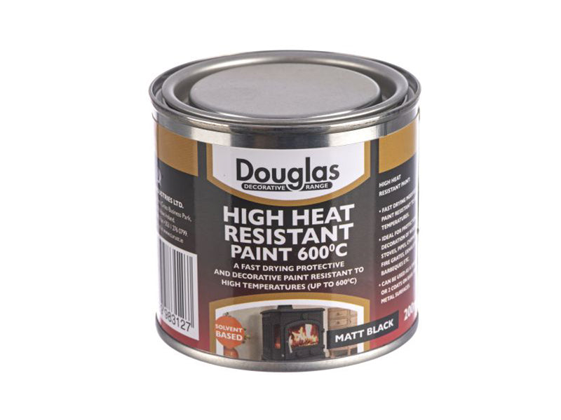 Douglas Heat Resistant Black Paint