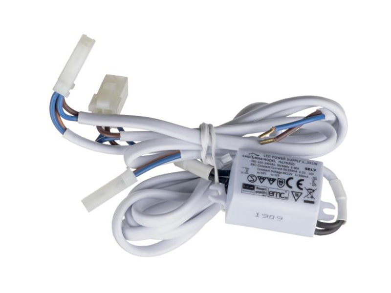 LED Driver, 100-230VAC, 50/60Hz DC350mA, 0.5- 10V,DC12V I=300mA 1-3X1W