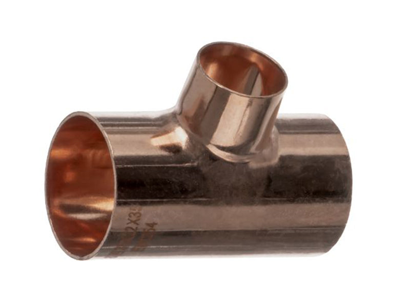 Copper End Feed Unequal Tees Reduced Branch