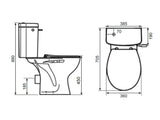 Sandringham Comfort Height Close Coupled WC
