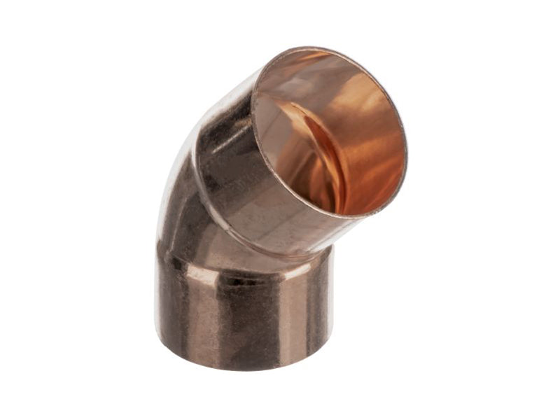Copper End Feed 45 Deg. Bends EF21