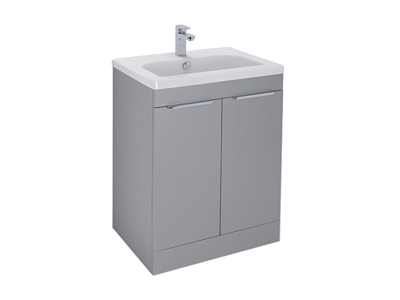Elano 2 Doors, Floor Standing Unit - Matt Dust Grey