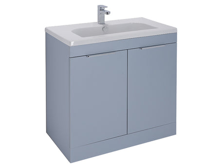 Elano 2 Doors, Floor Standing Unit - Matt Denim Blue