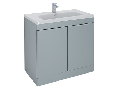 Elano 2 Doors, Floor Standing Unit - Matt Fjord Green