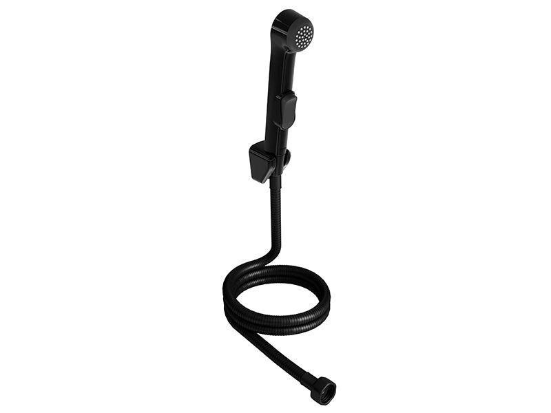 Elixir / T4 with 1/2" 1.25m Stainless Twist Free Hose and Bracket - Black