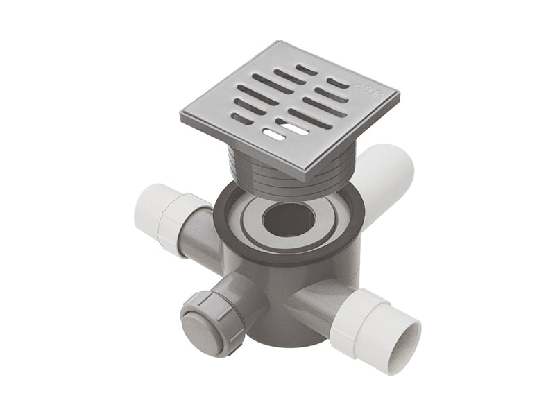 Floor Gully Trap and Waste Manifold for Tiled Floors