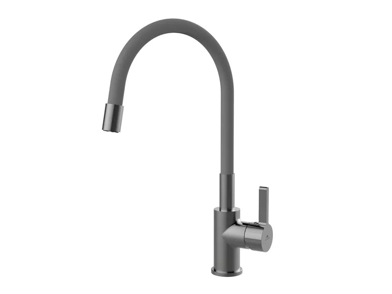 Rubineta Flexy-33 Monobloc Sink Mixer - Dark Grey