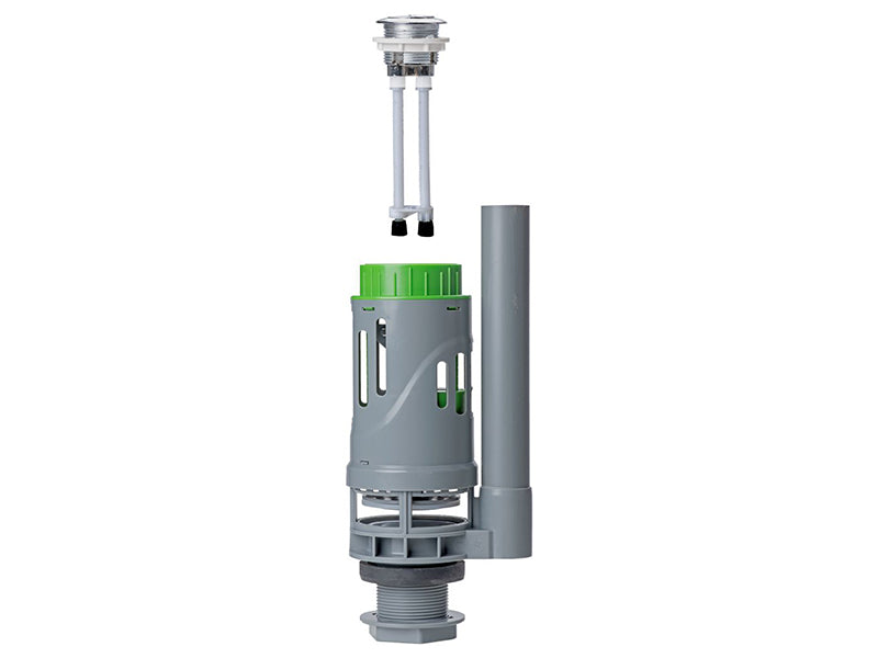 FlushTech Button Operated Rod Actuated Dual Cistern Flushing Valve