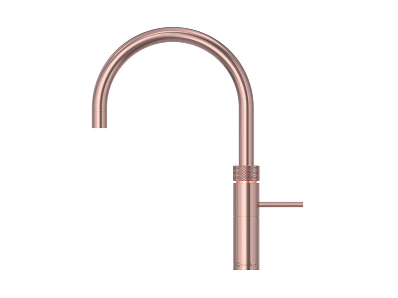 Quooker Fusion Round Boiling Water Tap - Rose Copper Finish