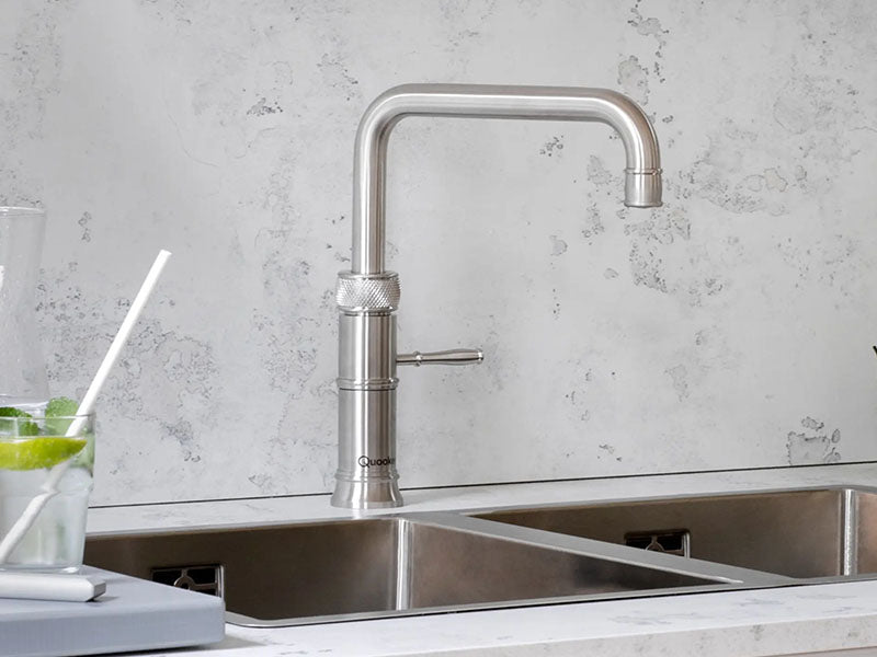 Quooker Fusion Square Boiling Water Tap - S/Steel Finish