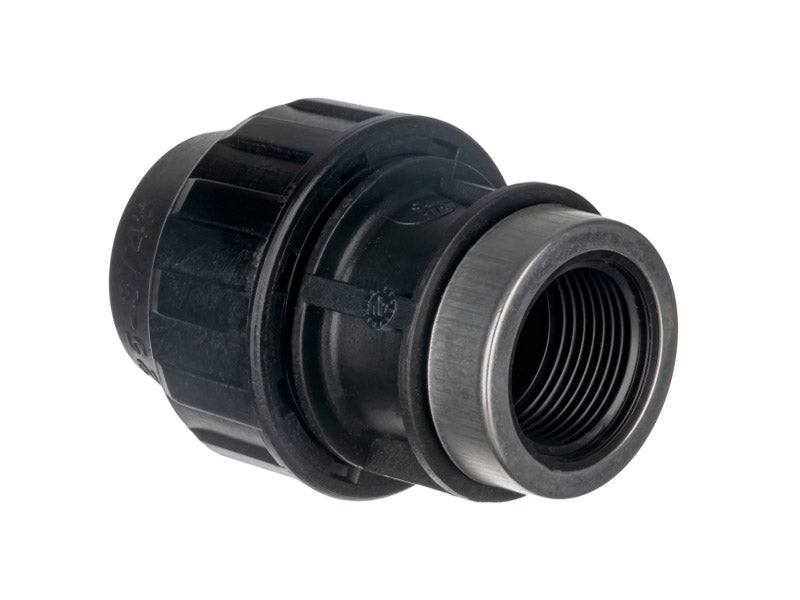 Gripmax F.I. x Straight Connector for NG LDPE Pipe