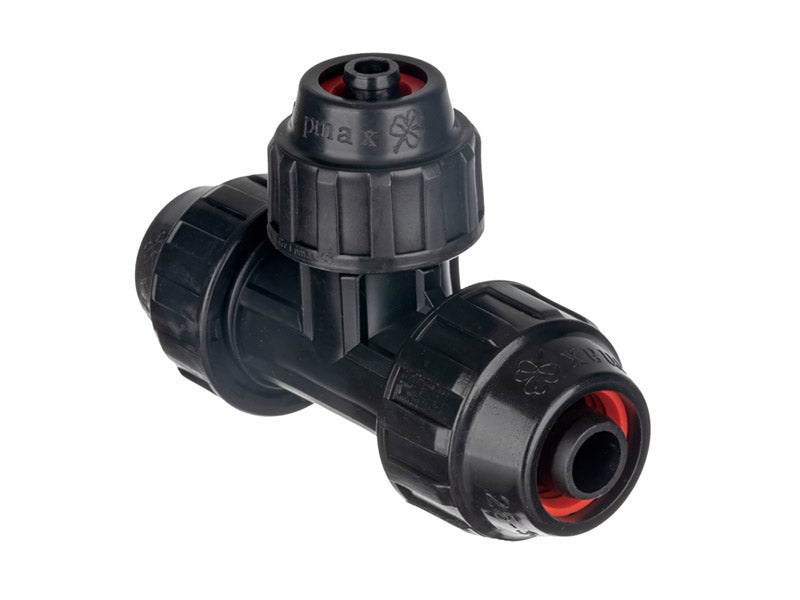 Gripmax Reduced Branch Tee Connector for NG LDPE Pipe