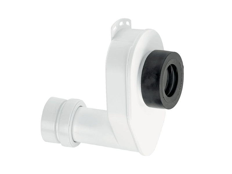 McAlpine Urinal Bowl Syphonic 'P' Trap - 75mm Seal