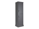 Hampton 2 Doors, Floor Standing Tall Boy - Serica Charcoal