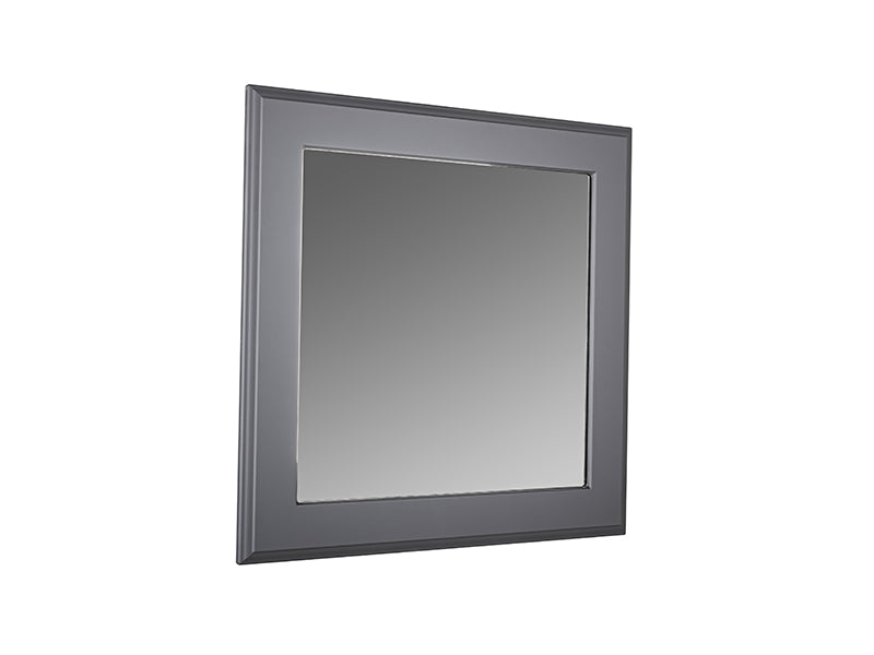 Hampton Wall Mounted Mirror - Serica Charcoal