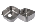 Hydra 365mm x 335mm x 150mm S/Steel Inset Sink Bowl