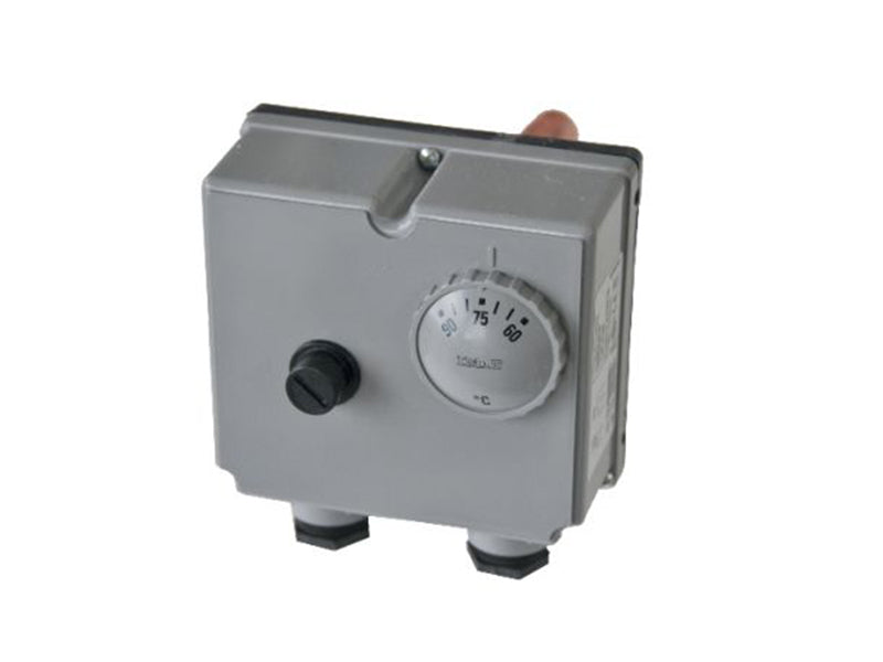 Dual Adjustable Boiler Thermostats Rated IP40 | 60-90°C | 100mm Long Pocket