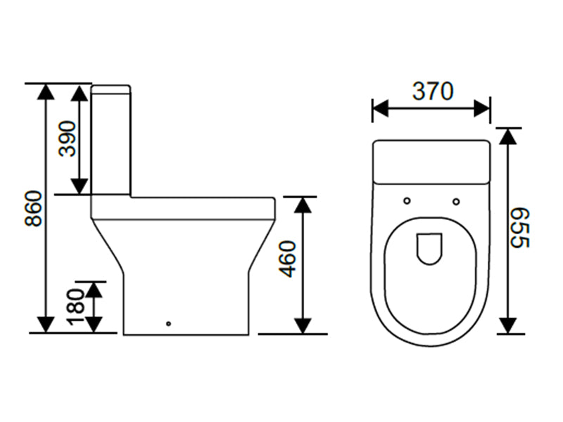 IVE Comfort Height WC Suite