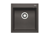 Istros Inset Sink 460 x 500cm 1B - Graphite Carbon Finish