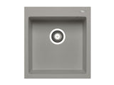 Istros Inset Sink 460 x 500cm 1B - Industrial Grey Finish