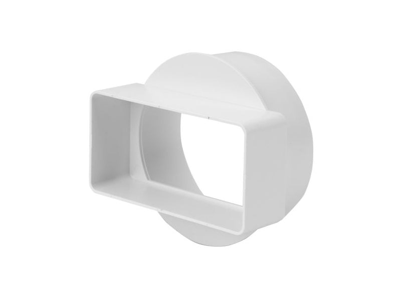 Round to Rectangular In Line Connector