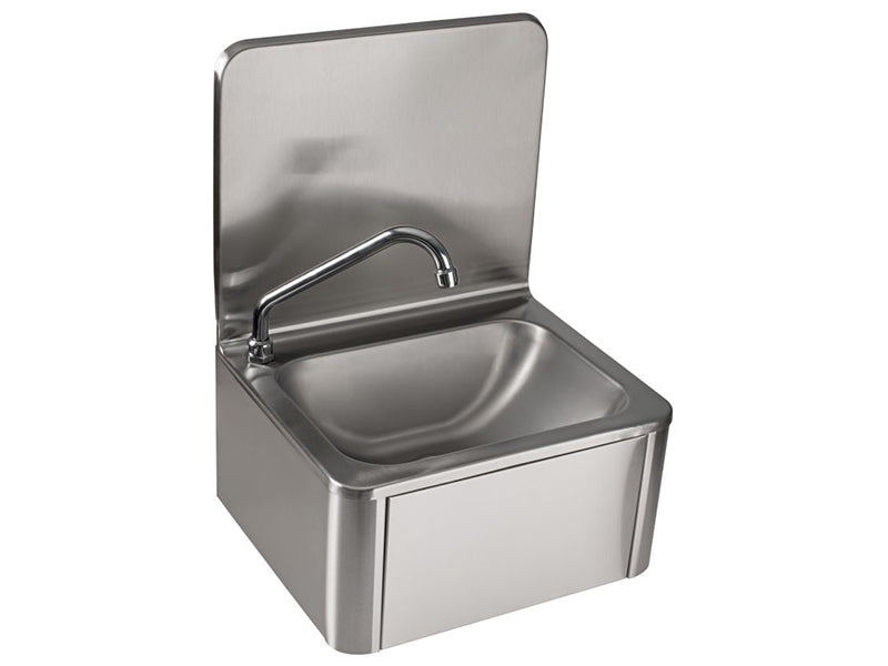 The Liffey Knee Operated Handrinse Basin with Swivel Spout