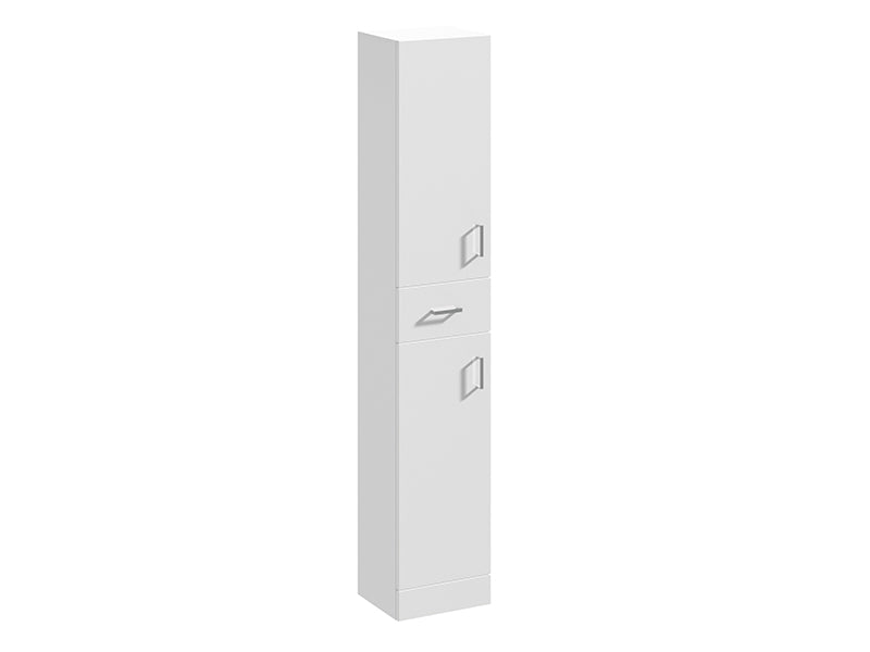 Mayford 2 Doors, Floor Standing Tall Unit - Gloss White