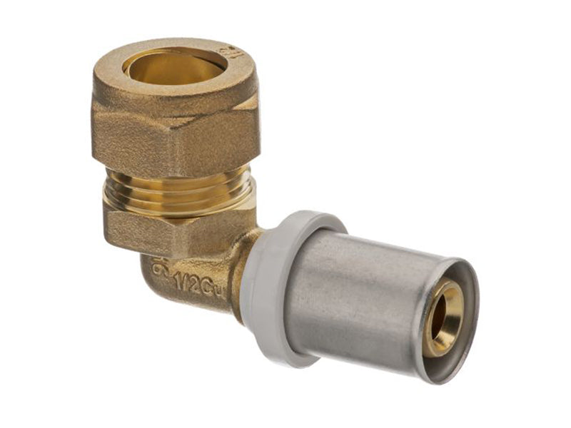 PEX or Copper to Rifeng Multilayer Pipe Adaptors - Elbow