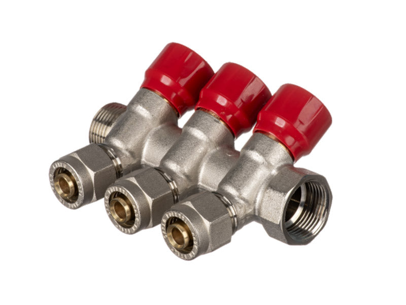 Carlo Poletti - 3 Ports 16mm Valved Manifolds