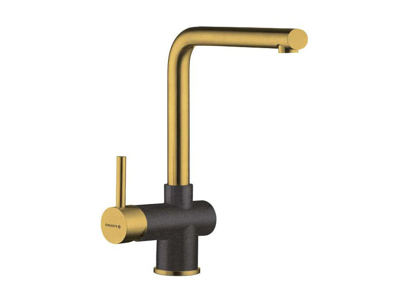 Pyramis Mandolin Sink Mixers - Gold Finish