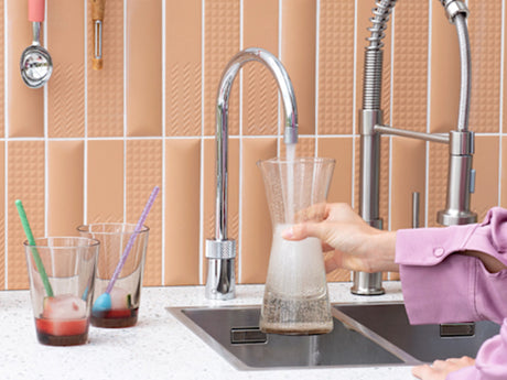 Quooker Nordic Round Boiling Water Tap - Chrome
