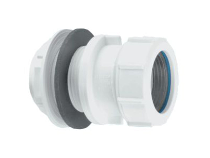 McAlpine Compression Waste Fittings PVC Tank Connector
