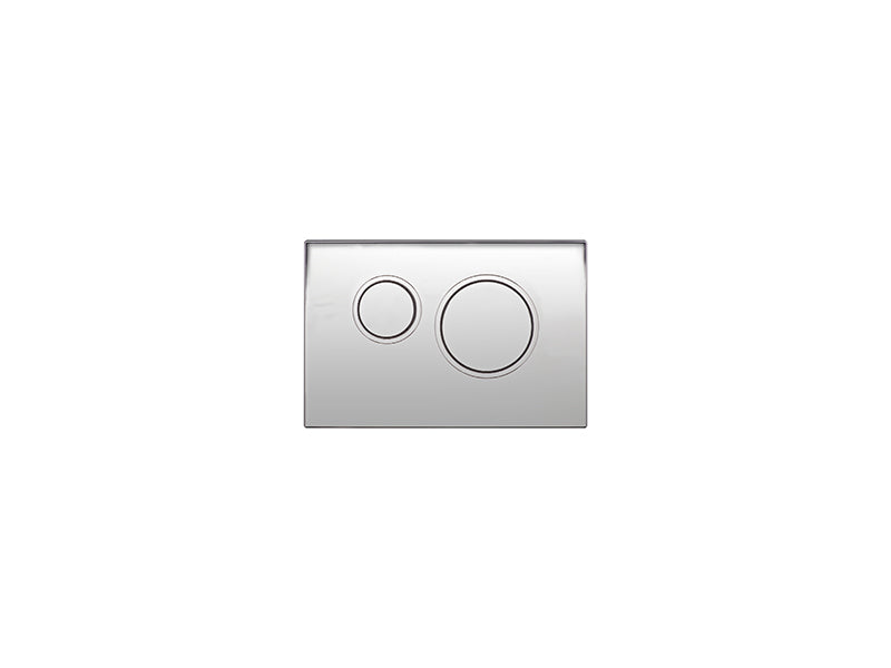 Fluidmaster Round Plate Dual Flush Button - Chrome