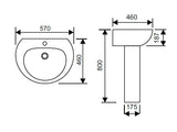 ALBA Basin & Pedestal