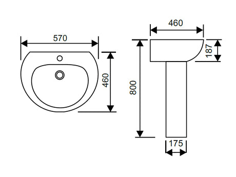 ALBA Basin & Pedestal