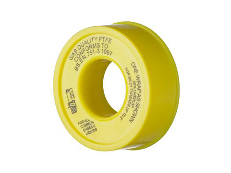 PTFE Thread Sealing Tape (Gas Quality) to BS 751 - 1997