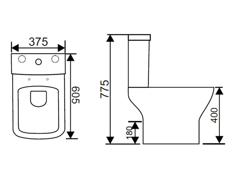 PRINCETON WC Suite and Replacement Toilet Seat & Cover