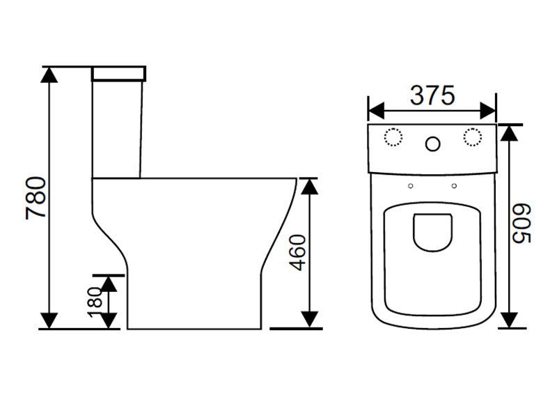 PRINCETON Comfort Height WC Suite